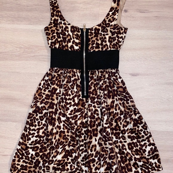 Necessary Objects Leopard Print Dress - Picture 3 of 5